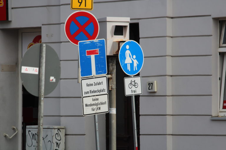 Anregung zur Berücksichtigung des Fuß- und Radverkehrs an Baustellen