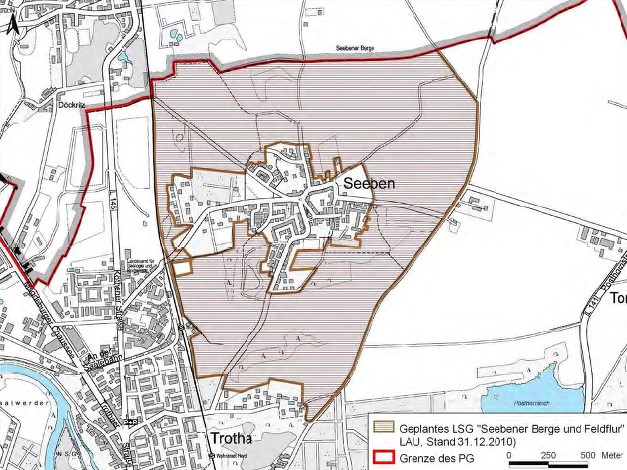Antrag zum geplanten Landschaftsschutzgebiet “Seebener Berge und Feldflur”